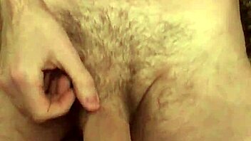 Sexy man with monster cock masturbates intensely in detailed solo session