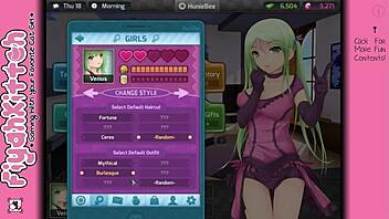 The last video of the HuniePop female walkthrough and a rather spicy one at that.