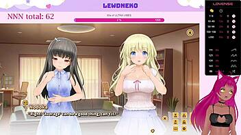 Vtuber Lewdneko Plays Love Cubed Part 2