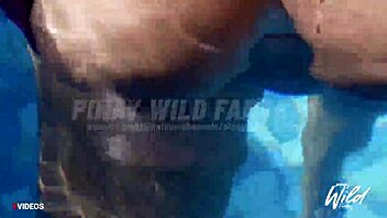 busty pinay shows her big tits at the pool