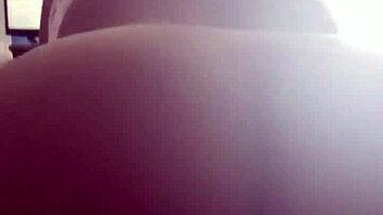 Ebony beauty rides with her big black ass in pov view.