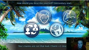 On Holiday Island, Redhead's Huge Boobs Drive Him Crazy with Desire