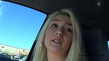 new hot skinny blonde PUMPS on BIG COCK at audition