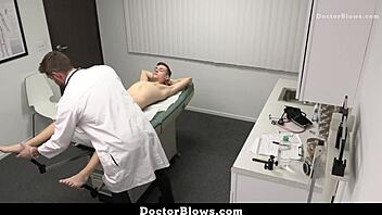 Boy With Impotence Gets Blowjob From Nurse In Hospital