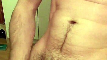 Sexy man with monster cock masturbates intensely in detailed solo session