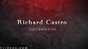 I took my friend's Brazilian mom for a double penetration, and she ended up covered in cum 😏