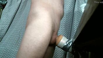 Solo Boy Teases with Fleshlight in Steamy Session