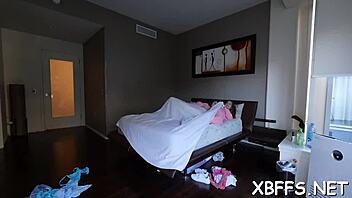 BFF GFs Go Wild Sucking Hard Dongs