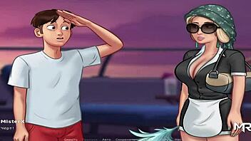 are you ready to take me to the place i want in summertimesaga blowjob scene? 😏