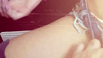 Teen step daughter Moka Mora boldly shows off intense work actions with Barrett Blade