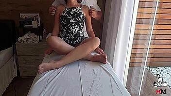 want to see my latina wife surprise her husband with a tantric massage?