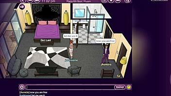 fucking with multiple bitches on mnf club part 1 hentai game, creampie big tits boobs flashing