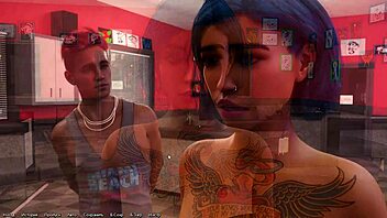 Ever Played This Game? Being a Dik Episode 3 Part 2 Shows Tattooed Slut Getting Nailed!