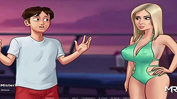 are you ready to take me to the place i want in summertimesaga blowjob scene? 😏