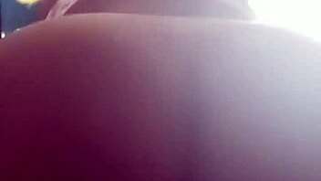 Ebony beauty rides with her big black ass in pov view.