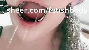 extreme deepthroat blowjob!