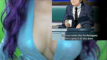 Busty women get gang banged in this anime.
