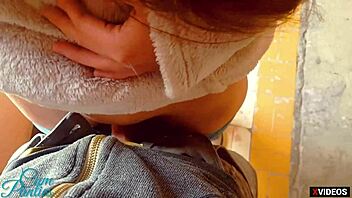 Stepbrother and Stepsister Share Intimate Outdoor Panties Moment