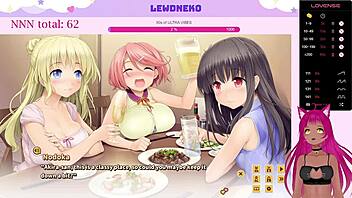 Vtuber Lewdneko Plays Love Cubed Part 2