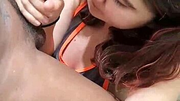 Got interracial blowjob instead of playing online!