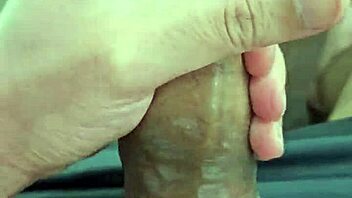 Jerking Off with Condom On Tight