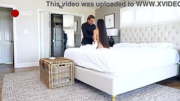 Did I become his personal cum dump to save my job? Riding his big cock in doggystyle