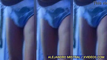 v�deo fetiche en trusa azul alejandro mistral
