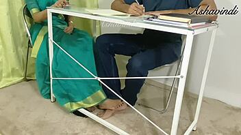 Yo, my Desi teacher’s foot job was unreal! 😍