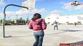 Three Hot Babes Dive into a Private Interracial Orgy with Big American Cocks.