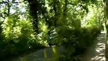 Wild British pussy flashing outdoors 😈