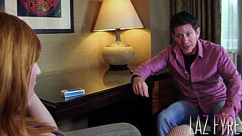 I taught sassy Lauren Phillips a lesson with my monster cock