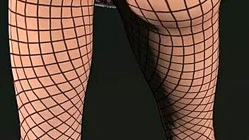 The Voyeur Bitch Shows Her Wet Pussy And Big Tits Outdoors To The Whore