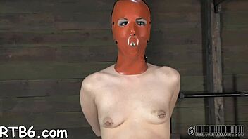 this couple gets tied up for domination with sucking and fucking 😈