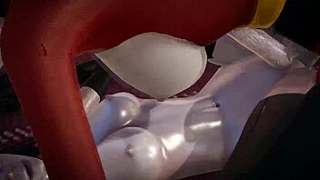 Violet Parr Gets Creampied By Helen In Double Futa