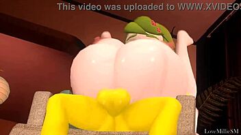 Melony Gets Intensely Fucked By A Monster Cock In This Hentai