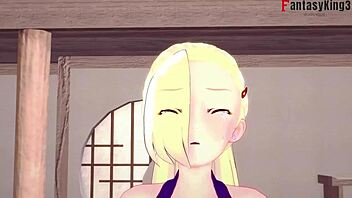 Ino Yamanaka's Big Tits Fuck Naruto In Doggy Style!