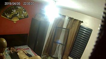 Hidden camera catches prostitute in action part 3