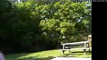 Wild British pussy flashing outdoors 😈