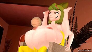 Melony Gets Intensely Fucked By A Monster Cock In This Hentai