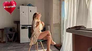 Seducing Neighbor with Public Masturbation Outdoors