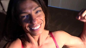 Steamy scene with a athletic MILF and a deep throat enthusiast.