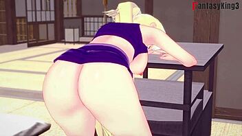Ino Yamanaka's Big Tits Fuck Naruto In Doggy Style!