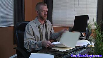 athletic hunks participate in intense anal assfucking orgy with blowjobs