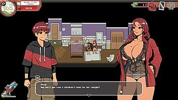 Spooky Milk Life Hentai Game with Massive Cum Overload Deepthroat