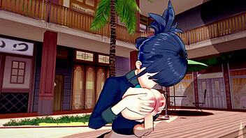 3D Hentai Big Ass Riding With Creampie And Handjob