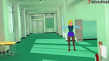 Android 18 And Videl Fuck Gohan In Dragon Ball Zex