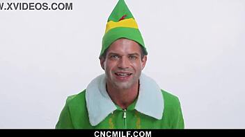 Horny ELF FUCKS HIT STEPMOM AND STEPDaughter - CNCMILF