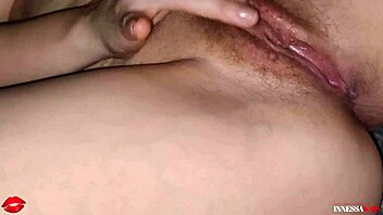 A beautiful couple has great sex and tries different positions and ends with cum on her wet pussy