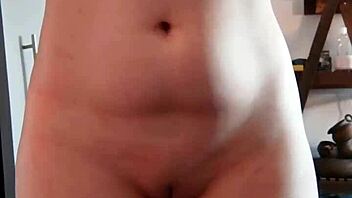 This is a homemade video of a housewife who reveals her true self.