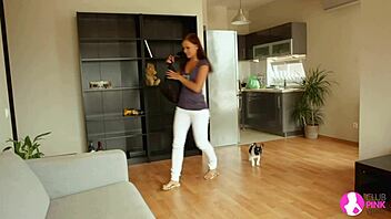 Lesbian Kitchen Fun With Brandy Smile And Jo Monica Sweet - Viv Thomas HD